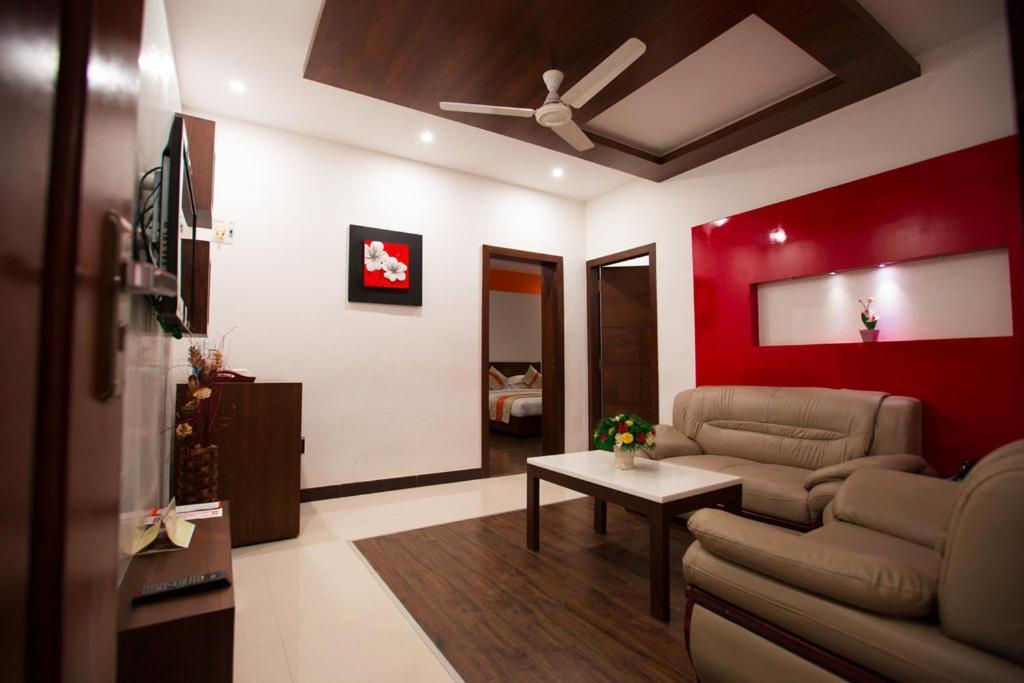 Chola Serviced Apartment Tiruchirappalli Eksteriør billede